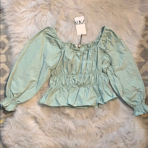 NEW ZARA STRETCH TOP - Picture 5 of 6